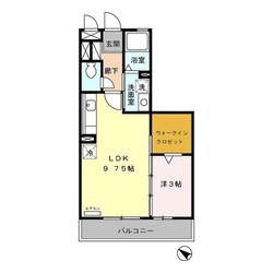 パーシモン (熊谷市美土里町)の物件間取画像